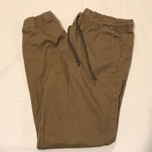 Khaki Joggers